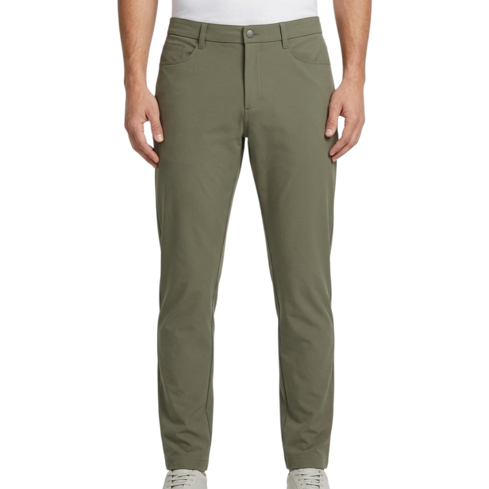 Lululemon ABC Slim-Fit Pant 36x29.5 Warpstreme Army Green Inseam